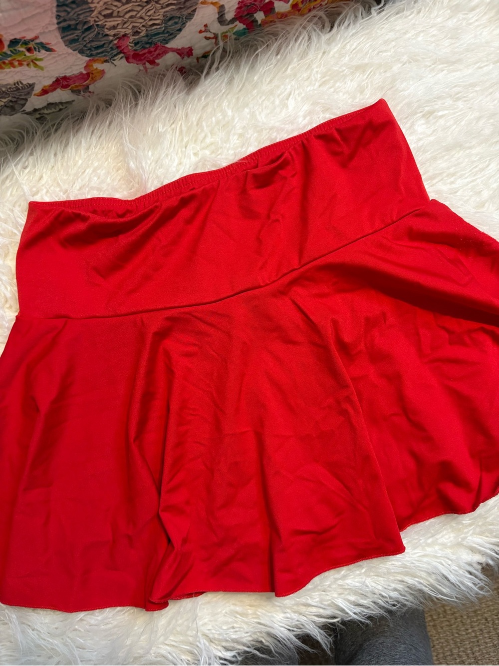 Red Women’s Skater Skirt